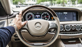 Mercedes steering wheel