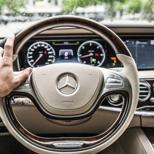 Mercedes steering wheel