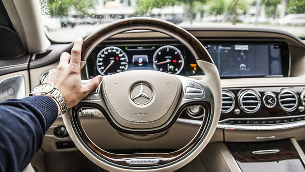 Mercedes steering wheel